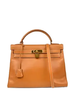 Hermès Pre-Owned: Оранжевая сумка 