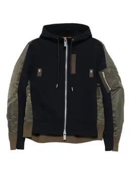 sacai: Куртка с капюшоном 