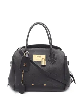 Louis Vuitton Pre-Owned: Чёрная сумка 