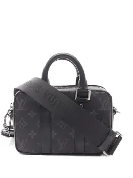 Louis Vuitton Pre-Owned: Чёрная сумка 