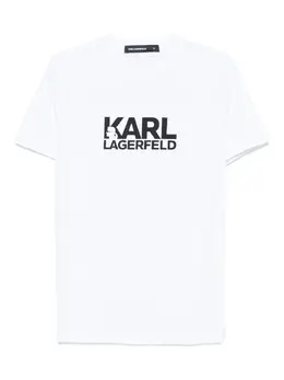 Karl Lagerfeld: Футболка с принтом 