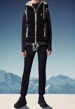 Moncler: Брюки с принтом 