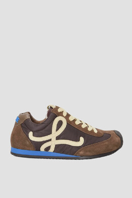 Loewe: Коричневые кроссовки  Ballet Runner
