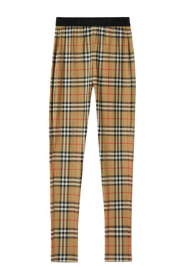 Burberry: Легинсы 