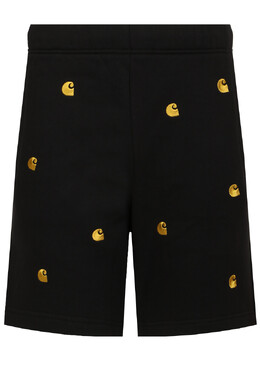 Carhartt Wip: Чёрные шорты 