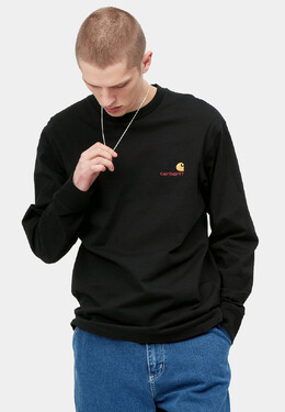 Carhartt Wip: Чёрная футболка 