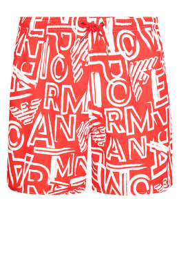 Emporio Armani: Красные плавки 