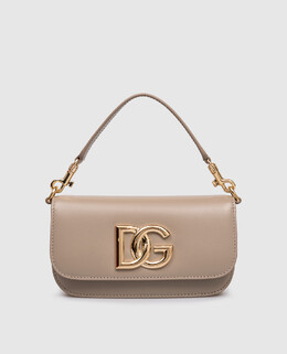 Dolce&Gabbana: Бежевая сумка 