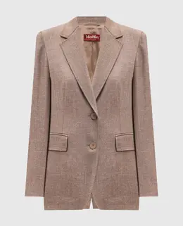 Max Mara: Коричневі піджаки 