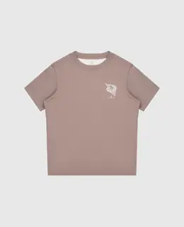 Brunello Cucinelli: Коричневі футболки 