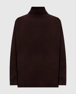 Max Mara Weekend: Коричневый свитер 
