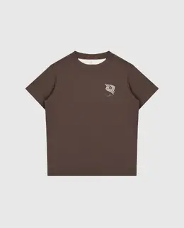 Brunello Cucinelli: Коричневі футболки 