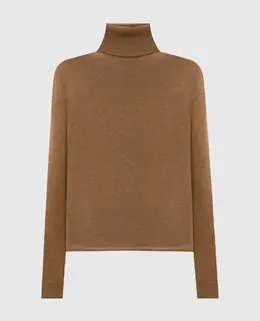 Max Mara: Коричневый свитер 