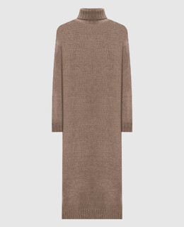 Max Mara: Коричневое платье 