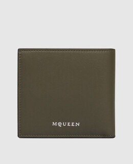 Alexander McQueen: Кошелёк цвета хаки 