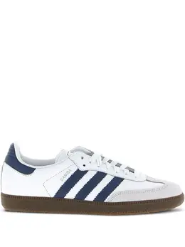 adidas: Белые кроссовки  Samba