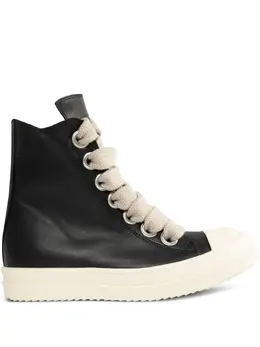 Rick Owens: Чёрные кроссовки 