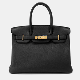 Hermes: Чёрная сумка  Birkin 30