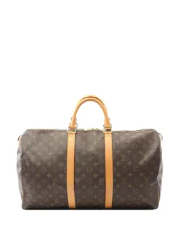 Louis Vuitton Pre-Owned: Коричневая сумка 