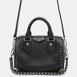 Louis Vuitton: Чёрная сумка  Speedy