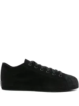 Y-3: Чёрные кроссовки 