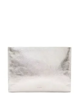 AllSaints: Серебристый клатч 