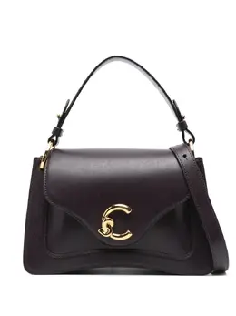 Coccinelle: Фиолетовая сумка на руку 