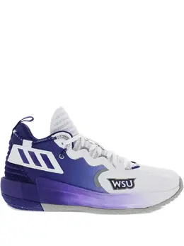 adidas: Белые кроссовки  Dame 7