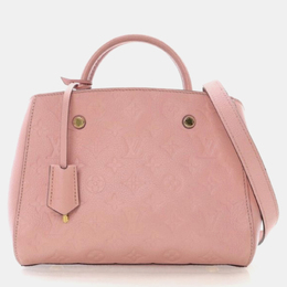 Louis Vuitton: Розовая сумка  Montaigne
