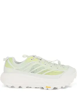HOKA: Зелёные кроссовки 