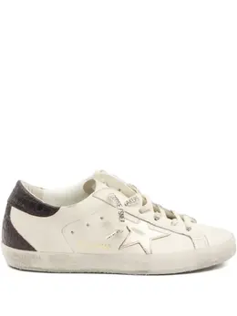 Golden Goose: Белые кроссовки  Super Star