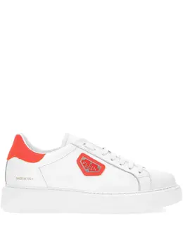 Philipp Plein: Белые кроссовки 