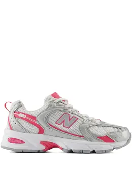 New Balance: Серебристые кроссовки  530