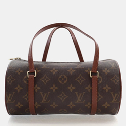 Louis Vuitton: Коричневая сумка  Papillon