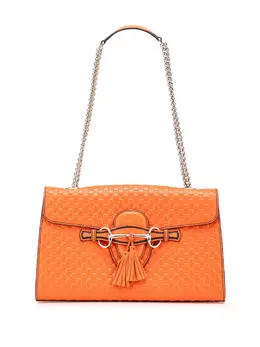 Gucci Pre-Owned: Оранжевая сумка 
