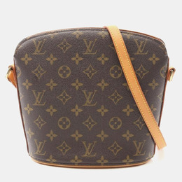 Louis Vuitton: Коричневая сумка 