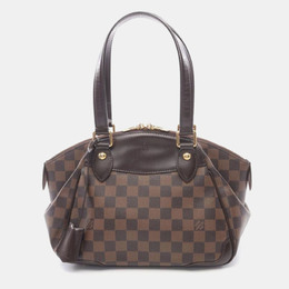 Louis Vuitton: Коричневая сумка 