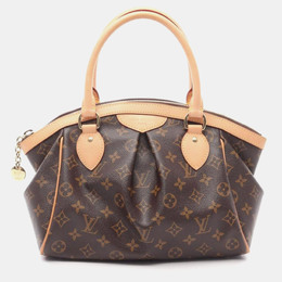 Louis Vuitton: Коричневая сумка-шоппер 