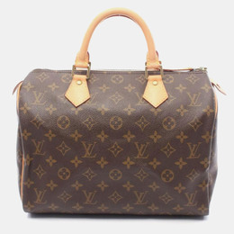 Louis Vuitton: Коричневая сумка  Speedy 30