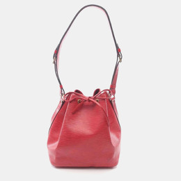 Louis Vuitton: Красная сумка  Épi
