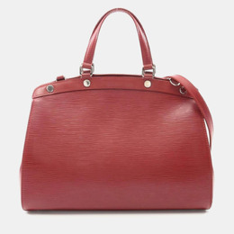 Louis Vuitton: Красная сумка  Épi