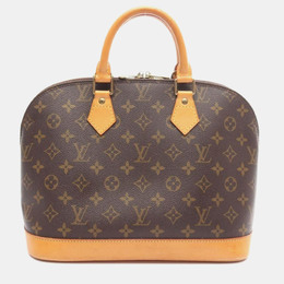 Louis Vuitton: Коричневая сумка на руку 