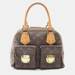 Louis Vuitton: Коричневая сумка 