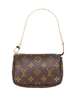 Louis Vuitton Pre-Owned: Коричневая сумка 