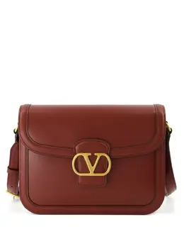 Valentino Garavani: Бордовая сумка 