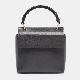 Gucci: Чёрная сумка на руку  Bamboo