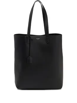 Saint Laurent: Чёрная сумка-шоппер  Bold