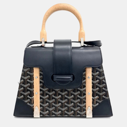 Goyard: Чёрная сумка 