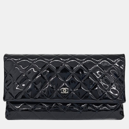 Chanel: Чёрный клатч 