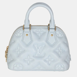 Louis Vuitton: Голубая сумка  Alma BB